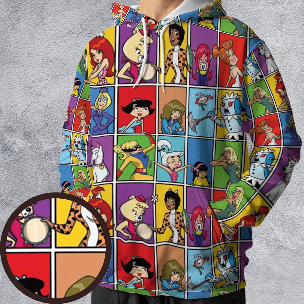 All-over Print Hoodie - 7RHQP12W