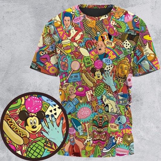 All-Over Print Unisex T-Shirt - QFDLLXUG