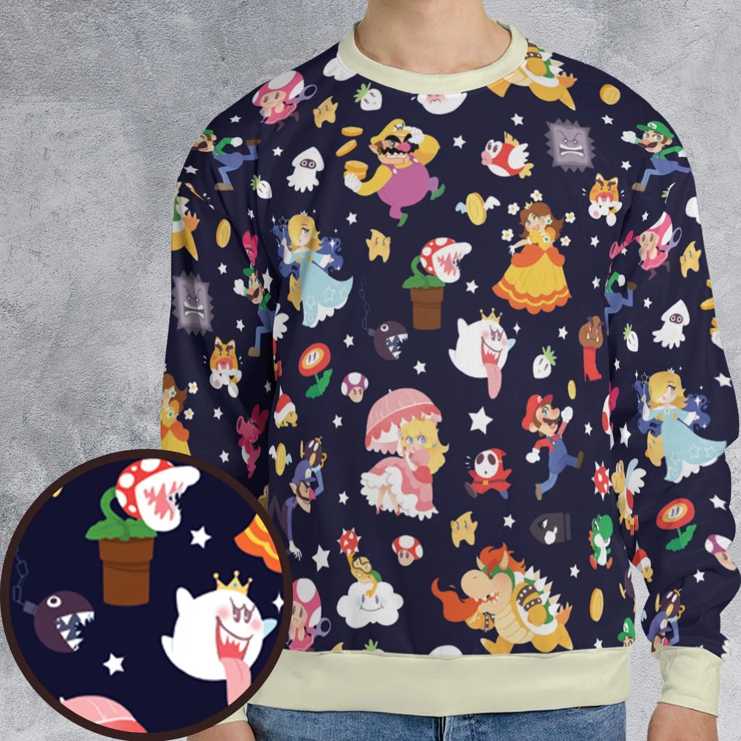 All-over Print Sweatshirt - 69C5GNG6