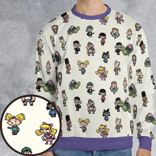 All-over Print Sweatshirt - MWG9SRE6