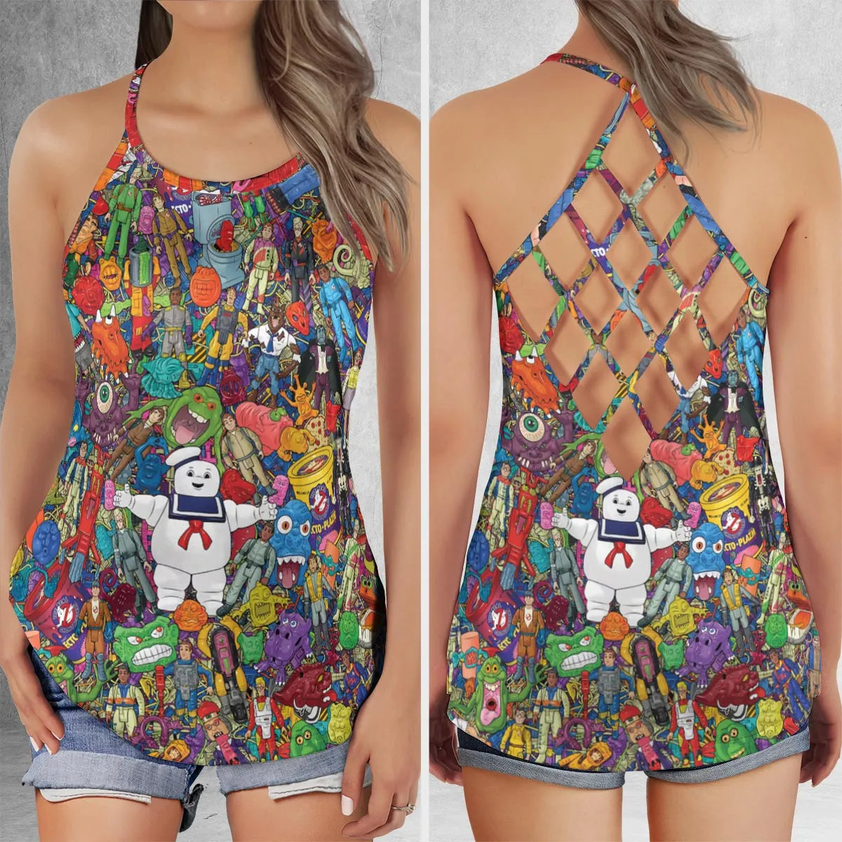 Criss Cross Tank Top - G5P8J693