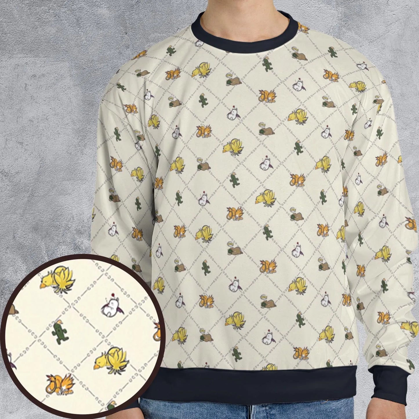 All-over Print Sweatshirt - WHY99LPS