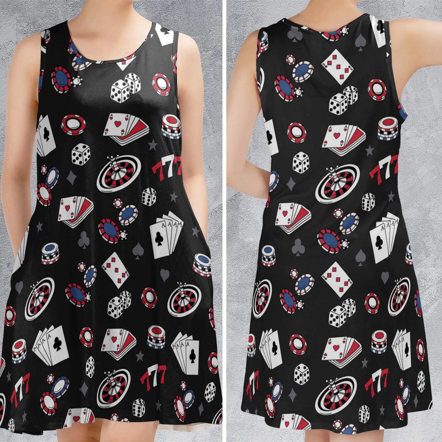 Sleeveless Dress - XCNA9QS2