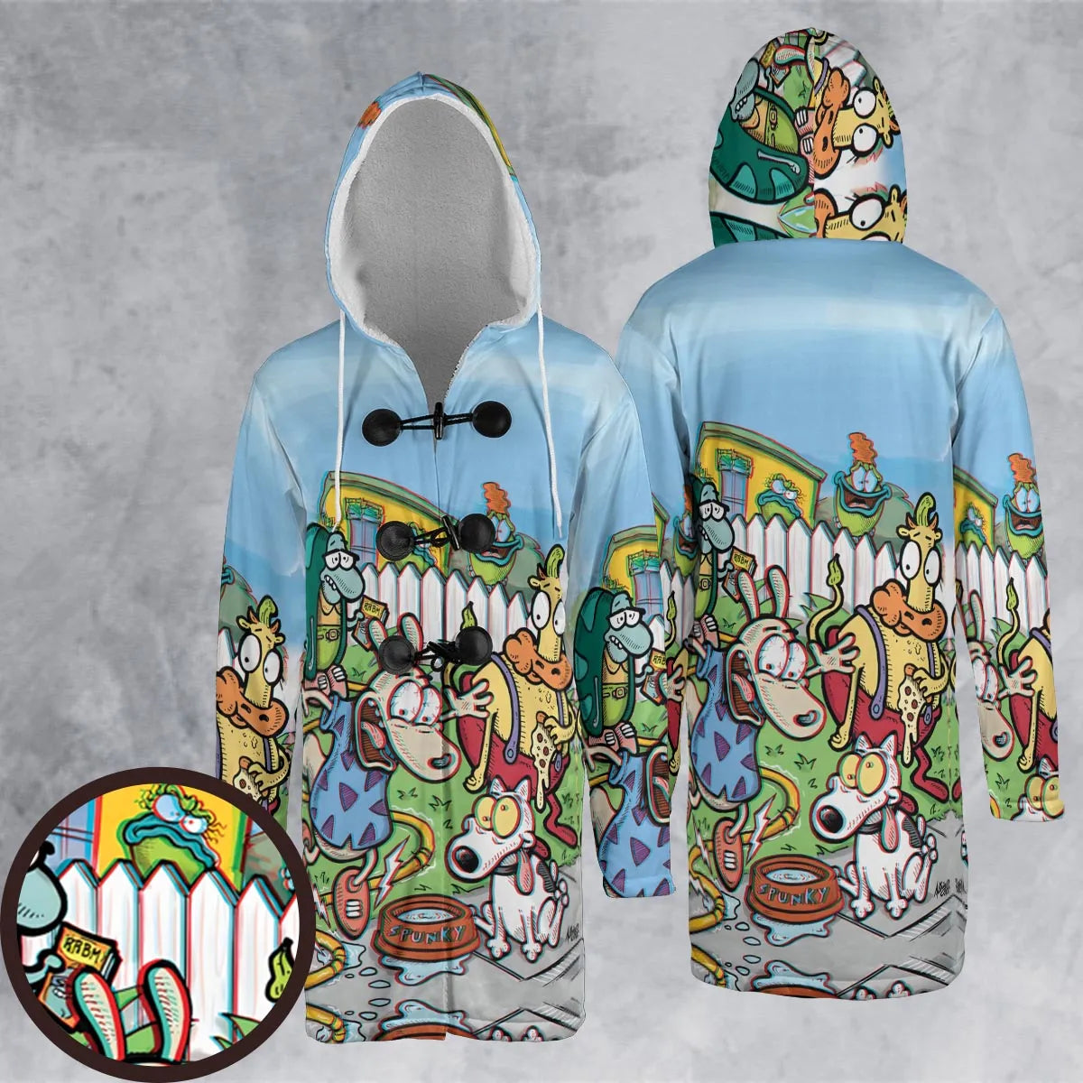 Hooded Cloak Coat - 7TJ1PSFZ