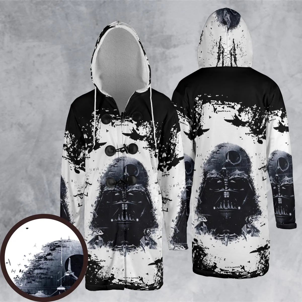 Hooded Cloak Coat - 42MNKXMX