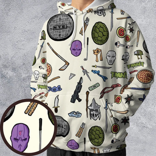 All-over Print Hoodie - JWQEDRKL