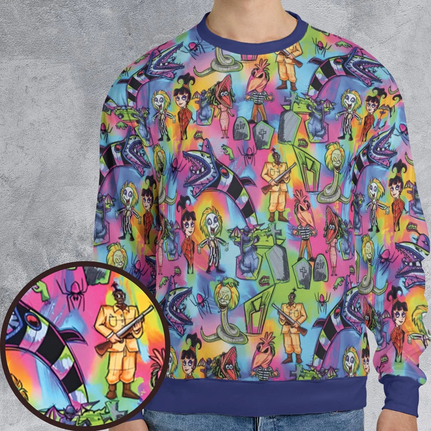 All-over Print Sweatshirt - BB5EH2H1