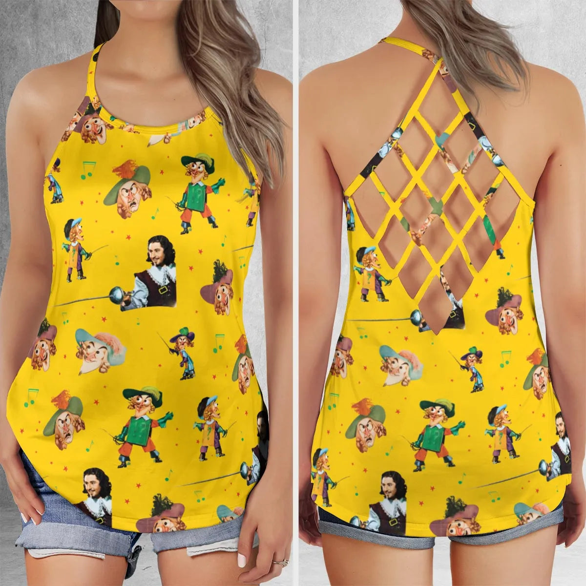 Criss Cross Tank Top - 3S31SRXZ