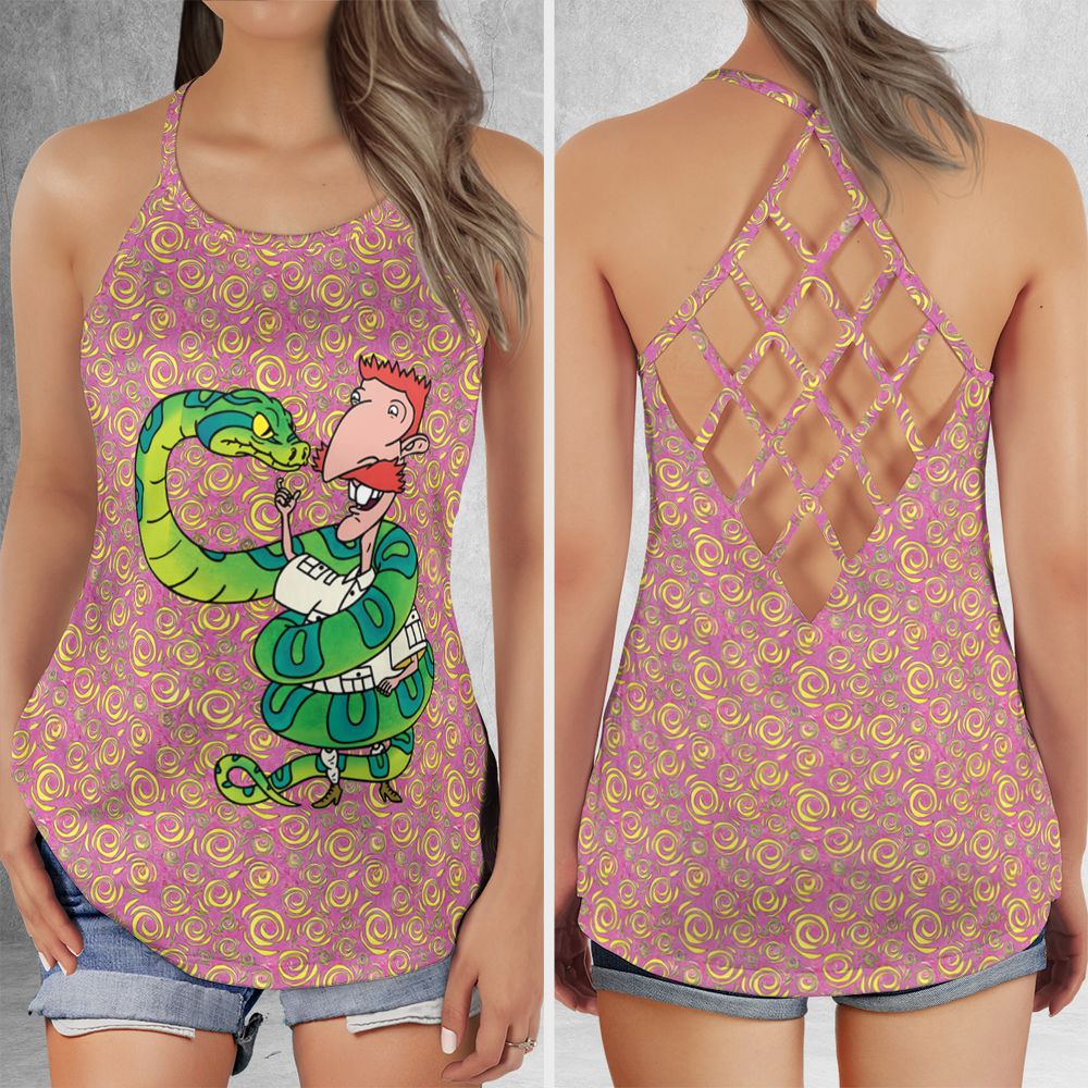 Criss Cross Tank Top - F68W9YF6 -  - 1