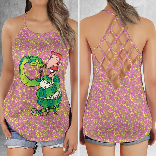 Criss Cross Tank Top - F68W9YF6 -  - 1