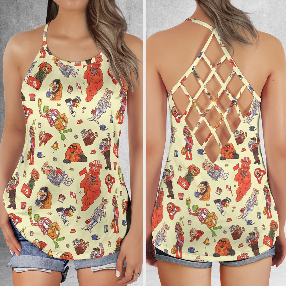 Criss Cross Tank Top - ZUTFRDZ8 -  - 1