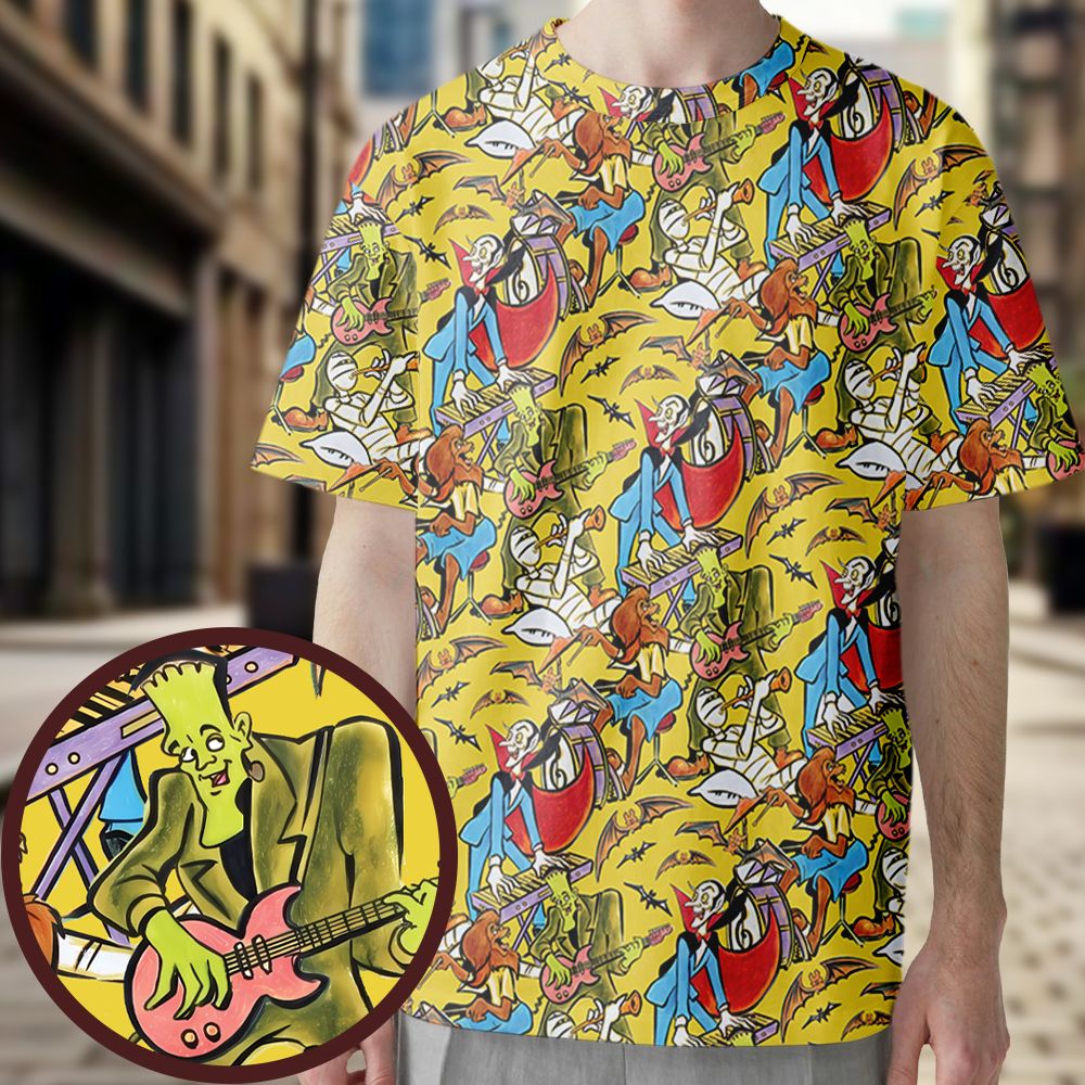 All-Over Print Unisex T-Shirt - F5MD3F3N -  - 1