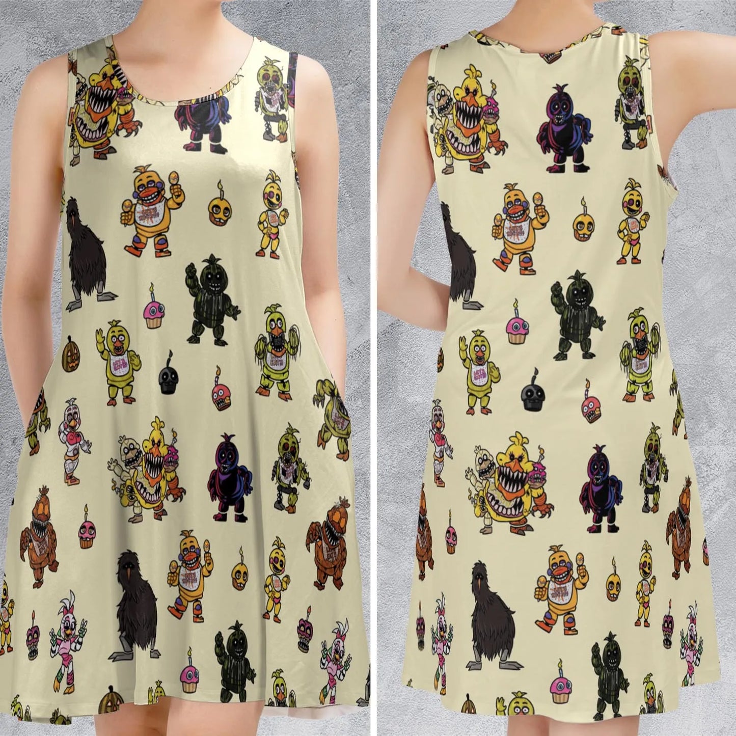 Sleeveless Dress - 57PQJY7R
