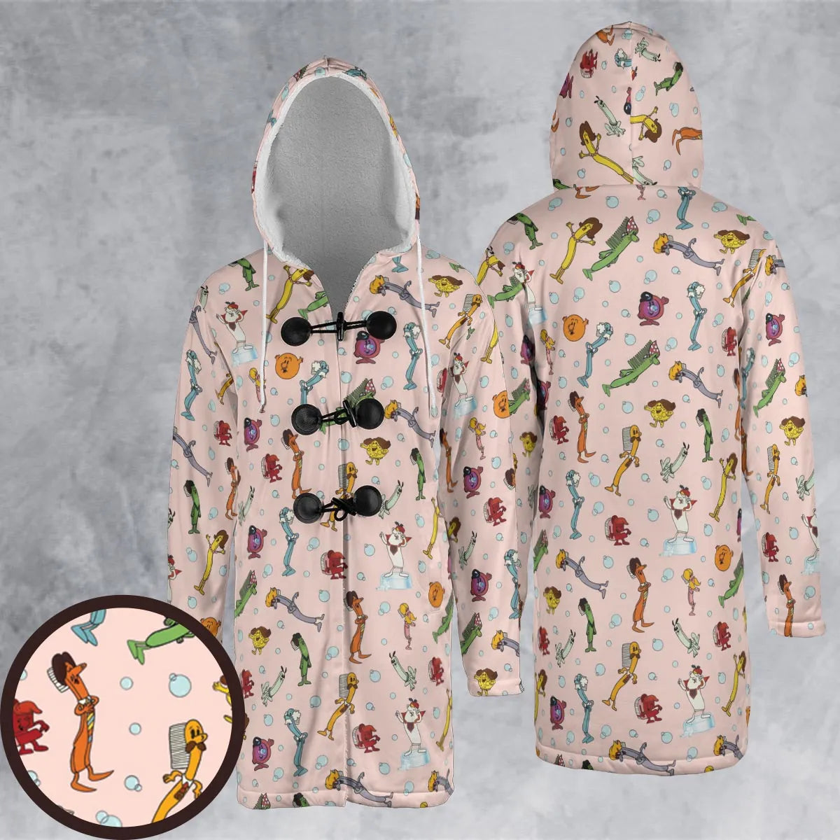 Hooded Cloak Coat - 1EQHAUQR