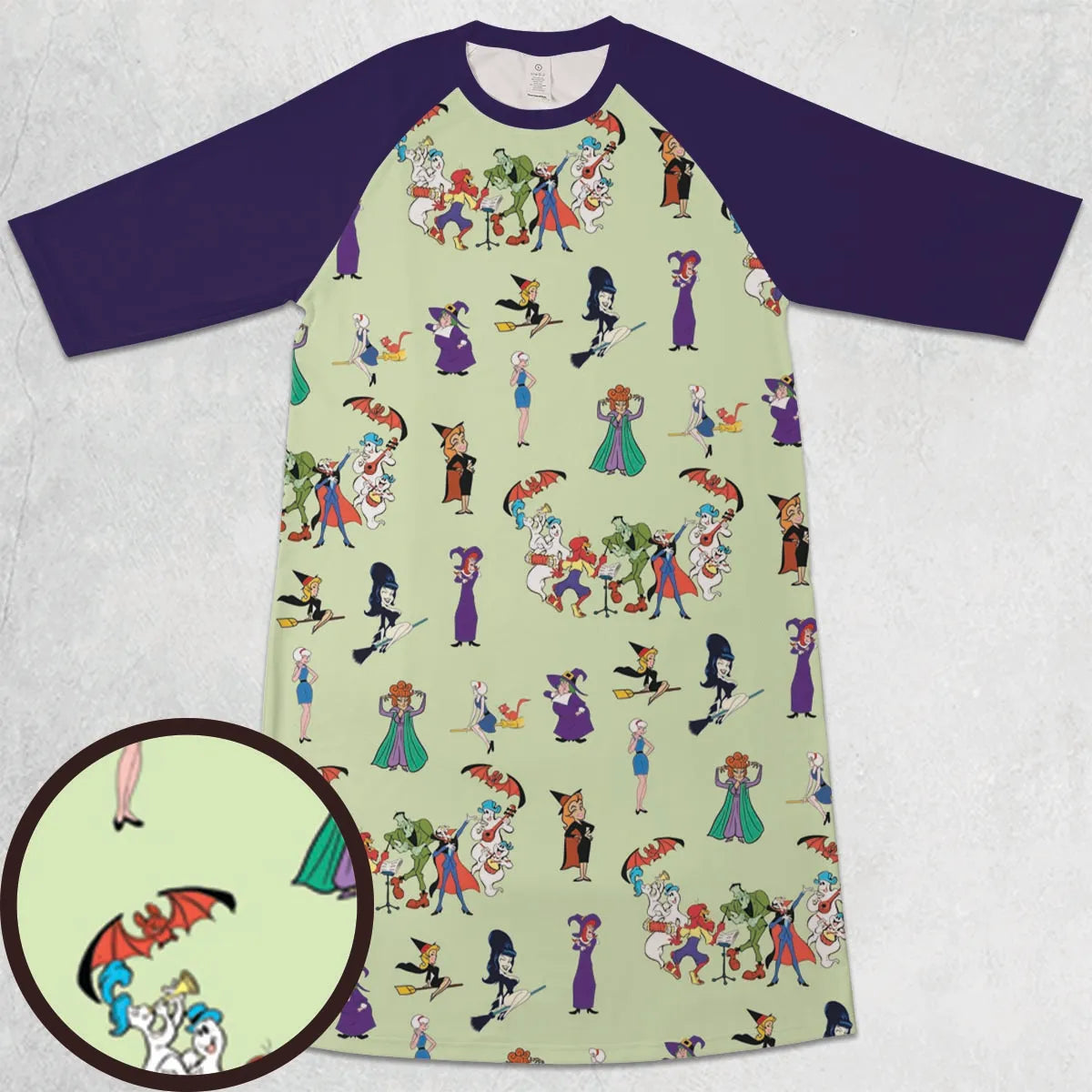 3/4 Sleeve Raglan Dress - 3KH4HFK5