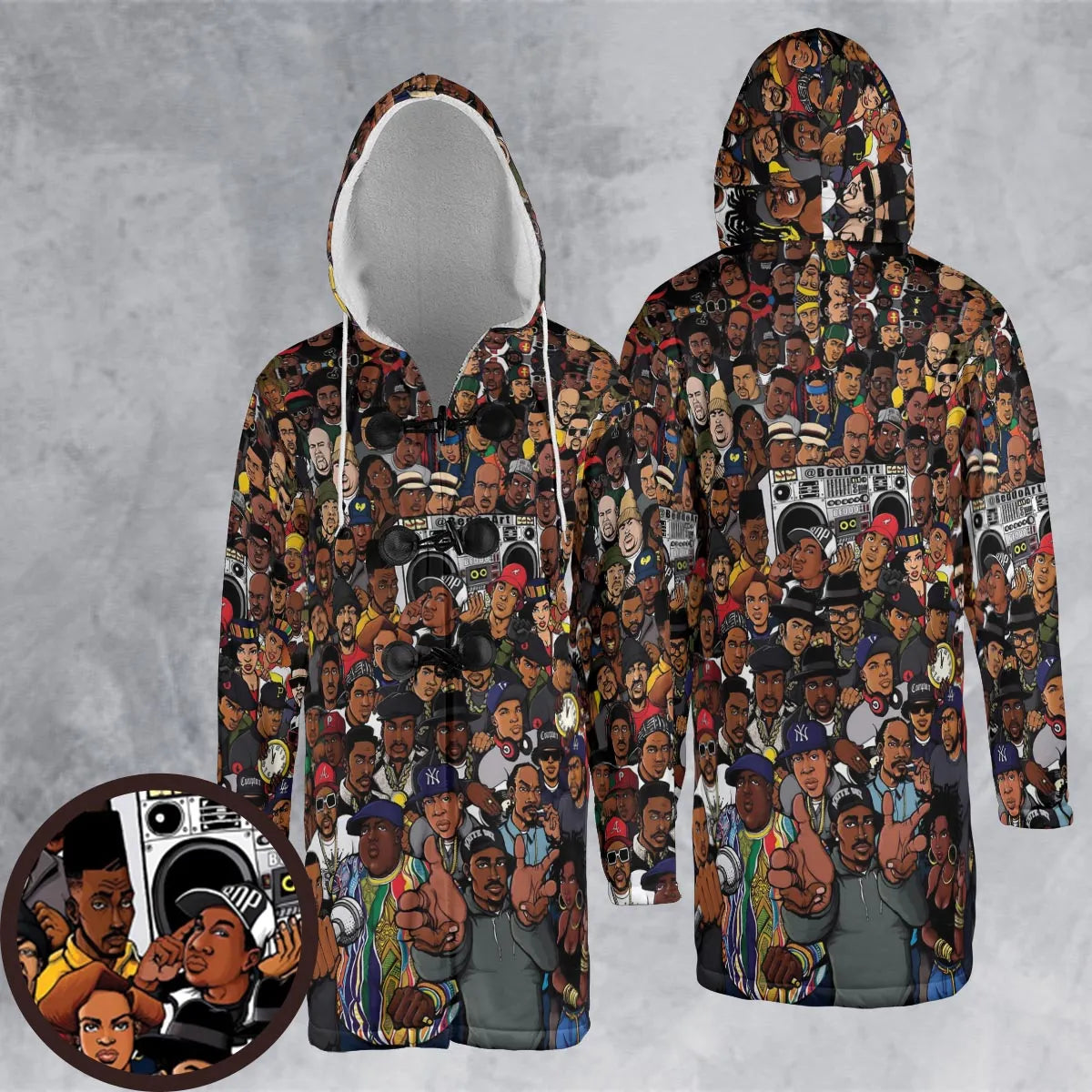 Hooded Cloak Coat - 7WCP7HMV