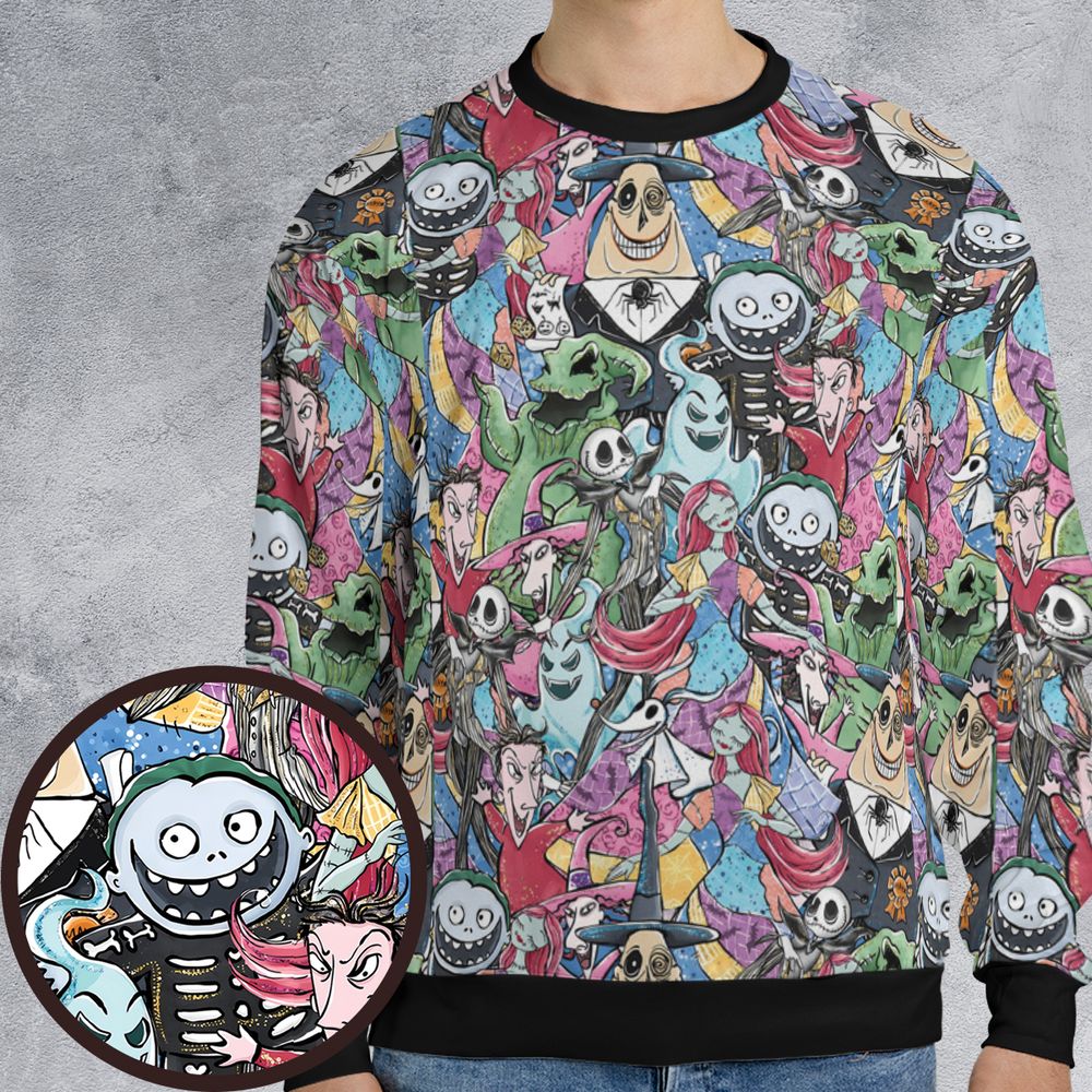 All-over Print Sweatshirt - CLJYXC8H -  - 1