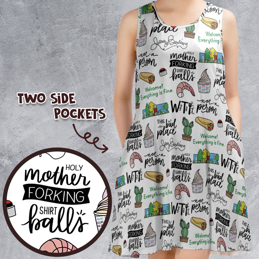 Sleeveless Dress - K7YTXSJX -  - 1