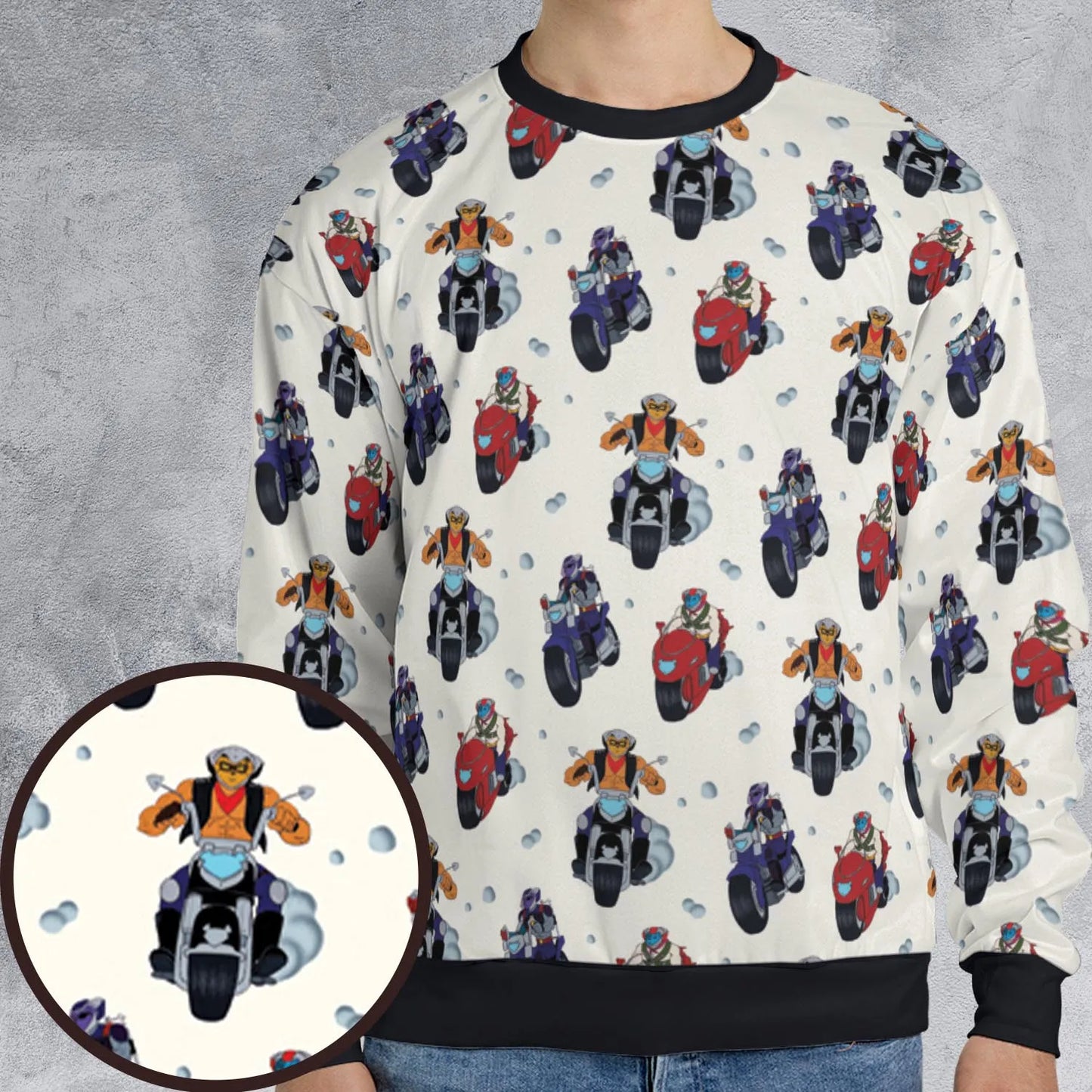 All-over Print Sweatshirt - 8WCP9Z62