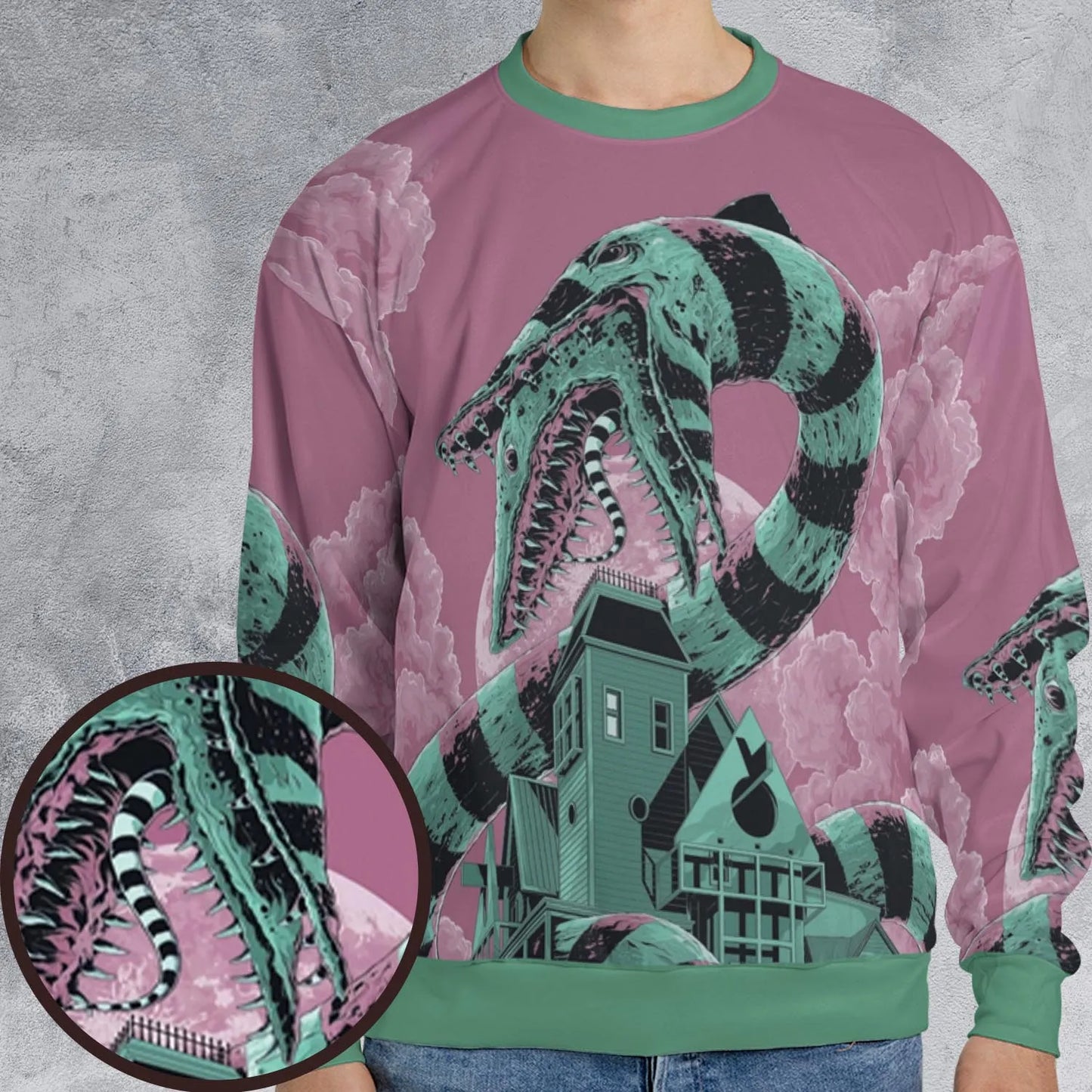 All-over Print Sweatshirt - W1FJNYYG