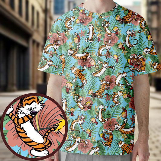 Calvin And Hobbes Dancing -  - 1