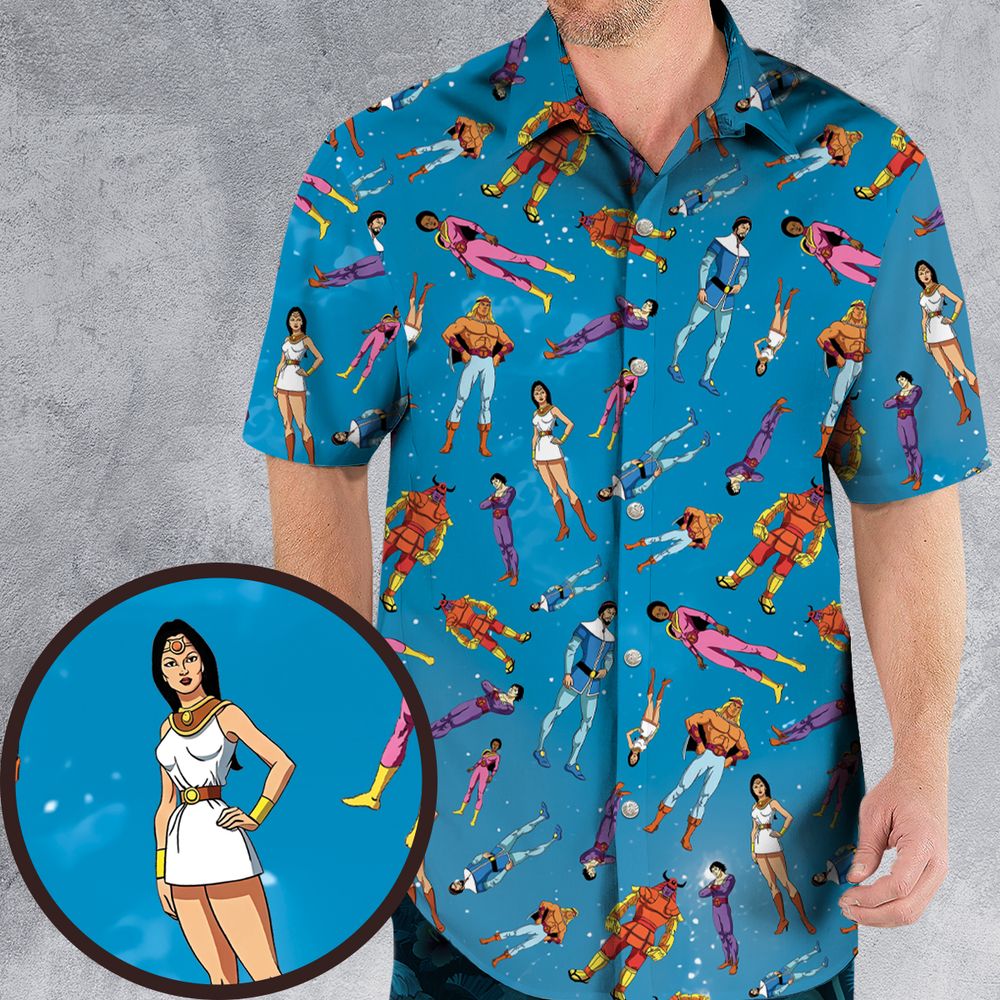 Hawaiian Shirt - MS9C8FX3 -  - 1