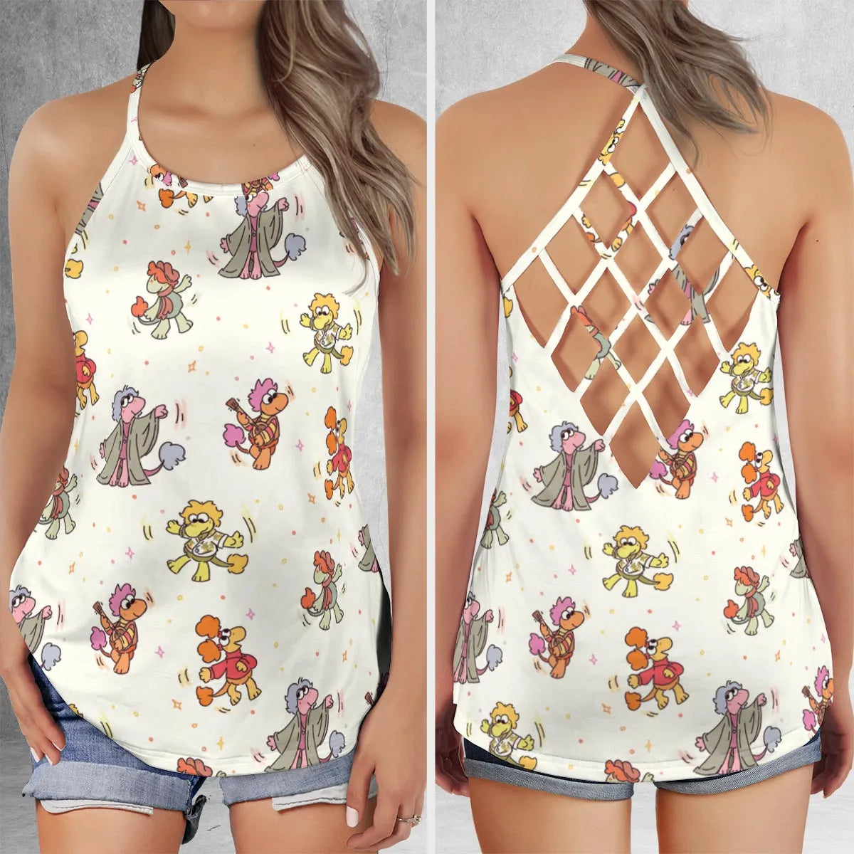 Criss Cross Tank Top - NZ5H3LMG