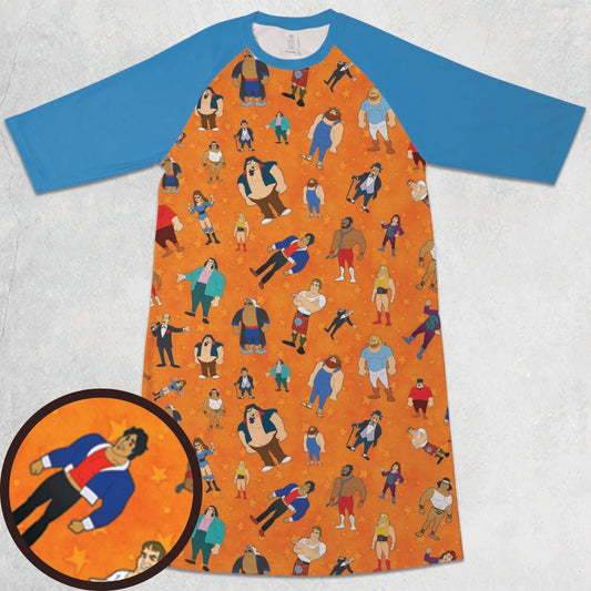 3/4 Sleeve Raglan Dress - MYG4ZBS2