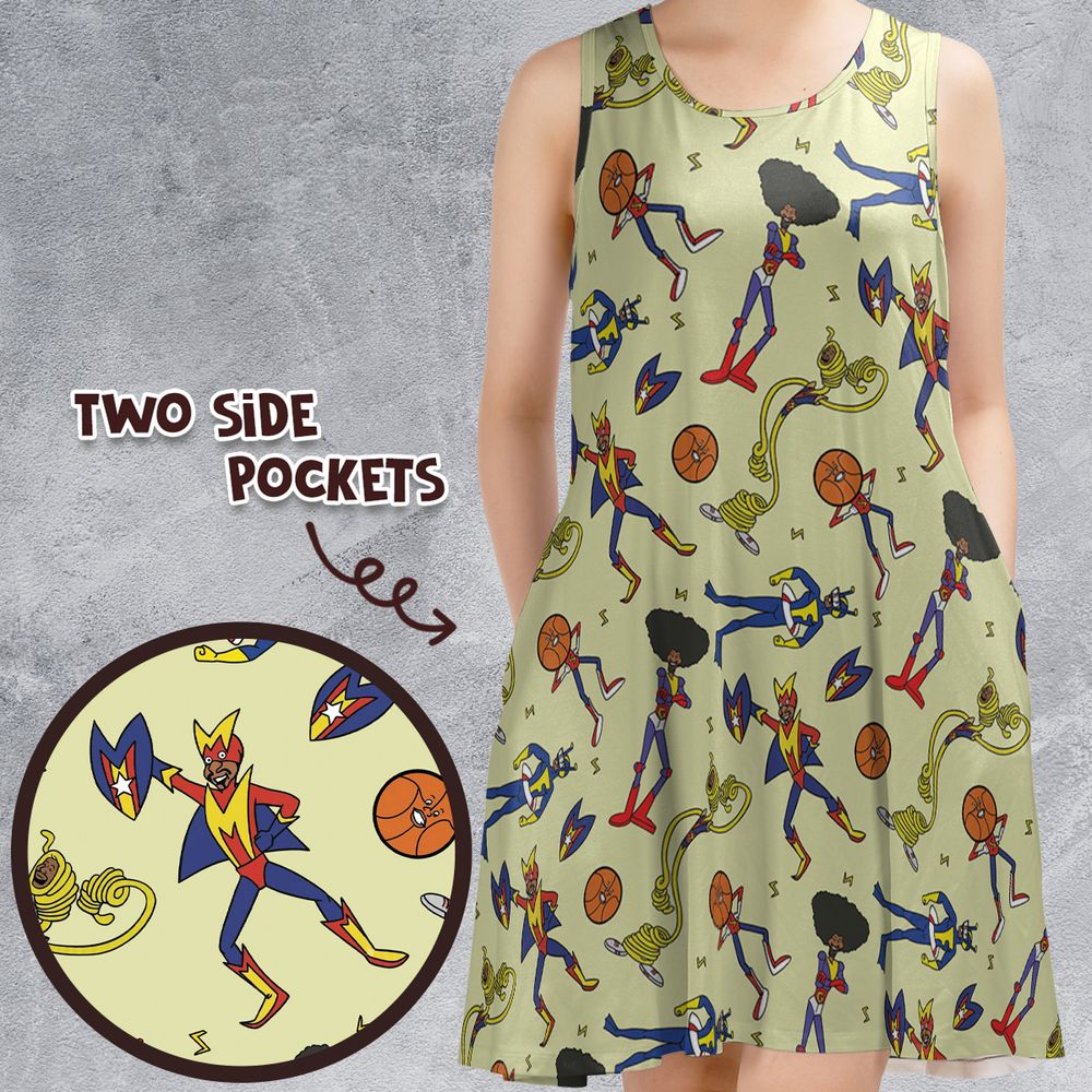 Sleeveless Dress - T3FQ28UM -  - 1