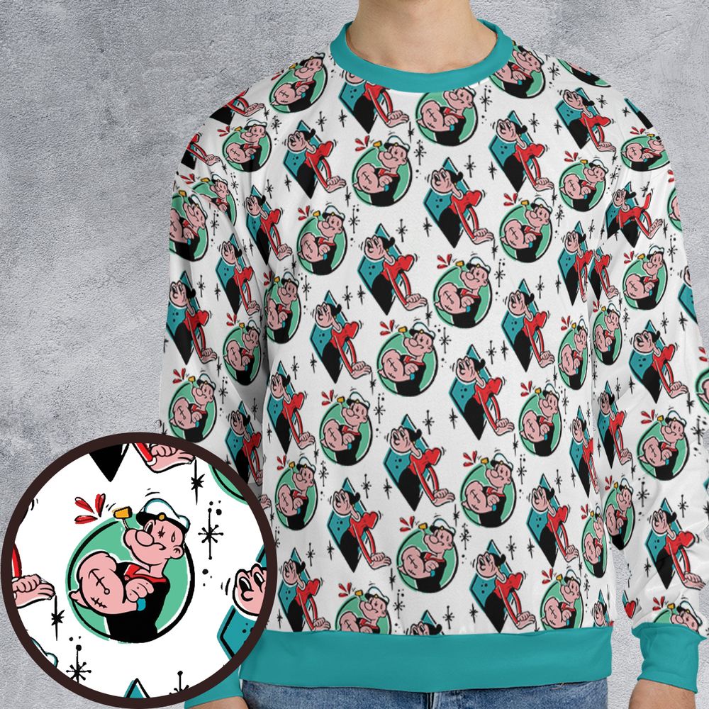 All-over Print Sweatshirt - VHP3LXZC -  - 1