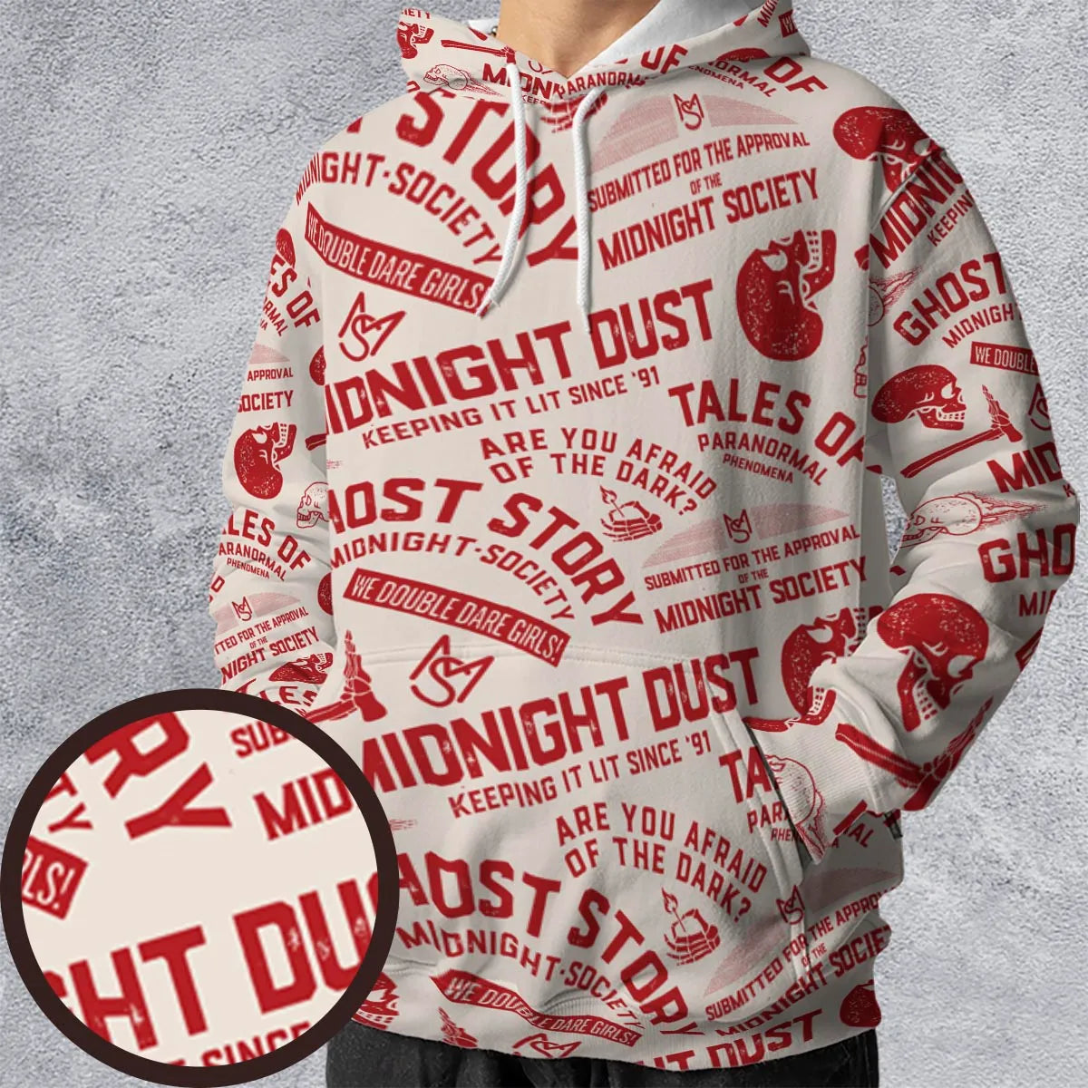 All-over Print Hoodie - YDZCUFHK