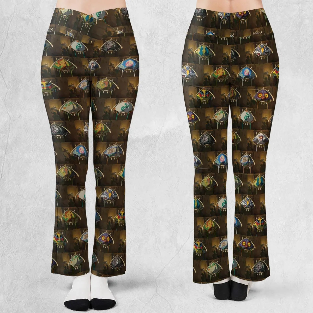 Flare Leggings - HTJHJL28