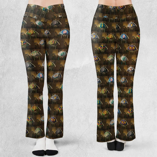 Flare Leggings - HTJHJL28