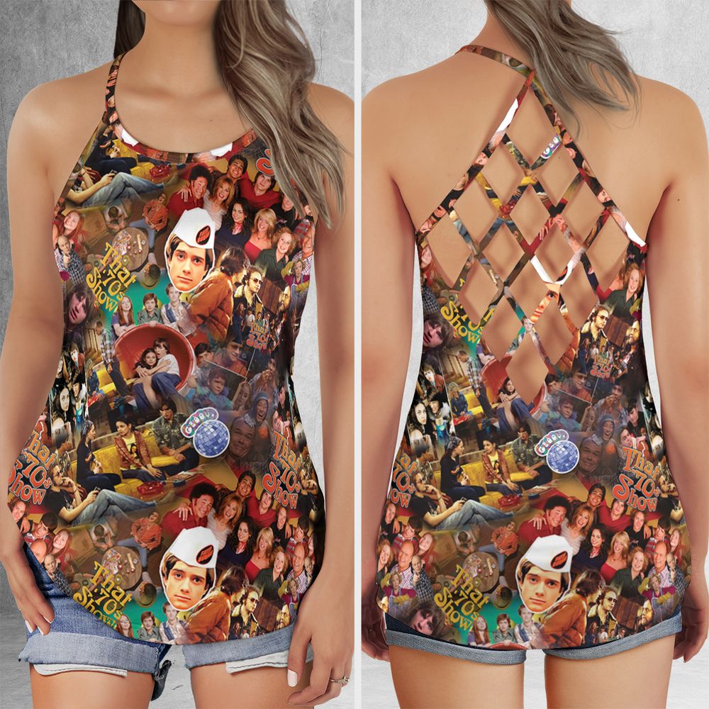 Criss Cross Tank Top - GX8J92HE -  - 1