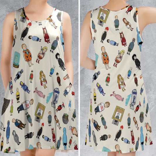 Sleeveless Dress - KQHDP9RE