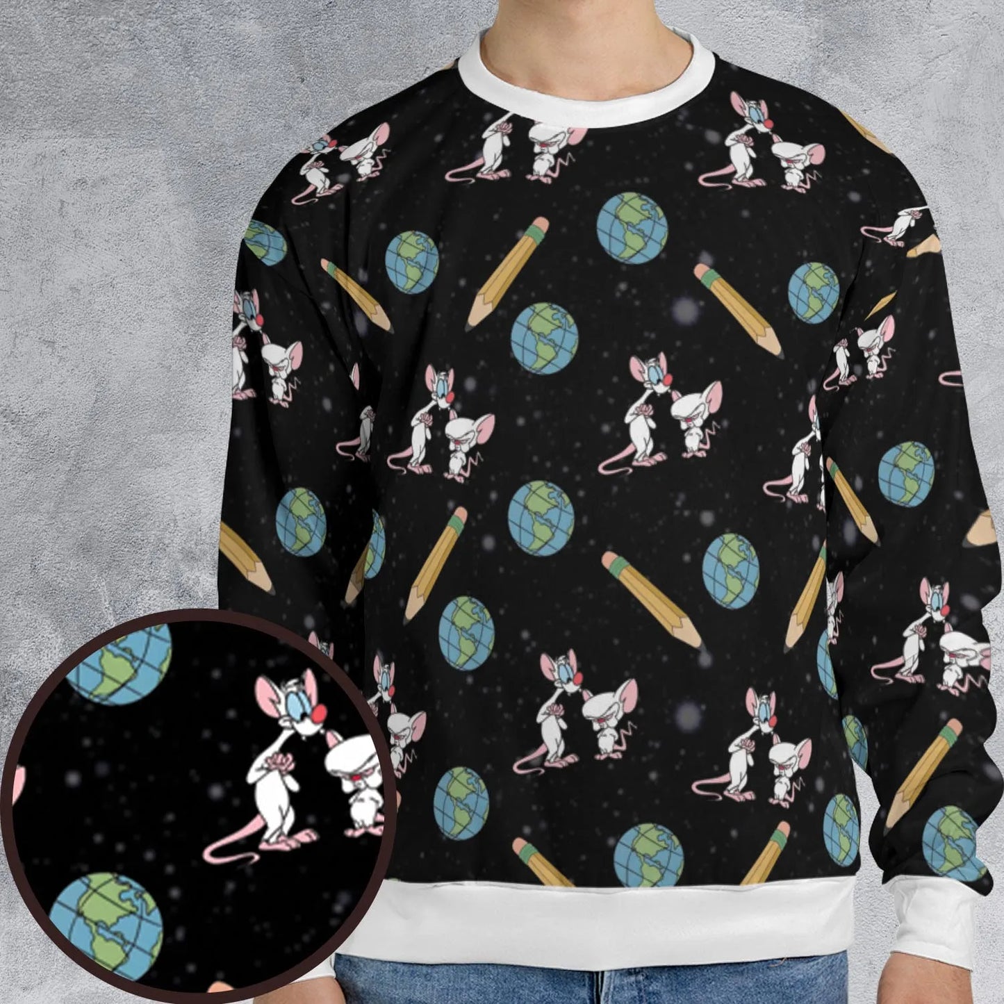 All-over Print Sweatshirt - Q8CN73KC