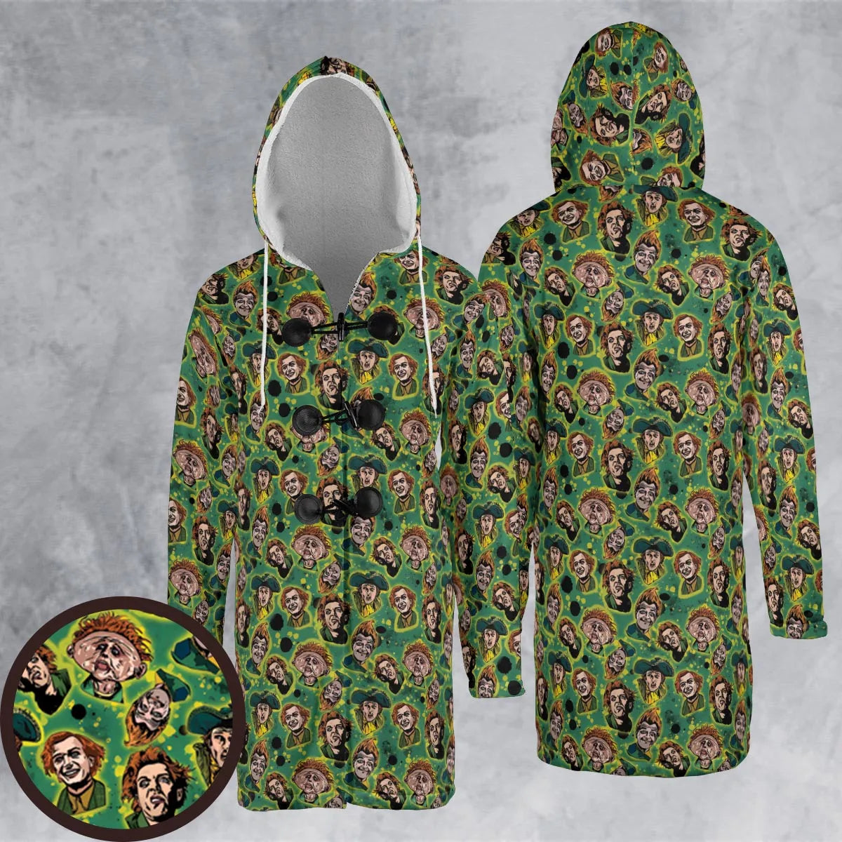 Hooded Cloak Coat - CRZBEZB4