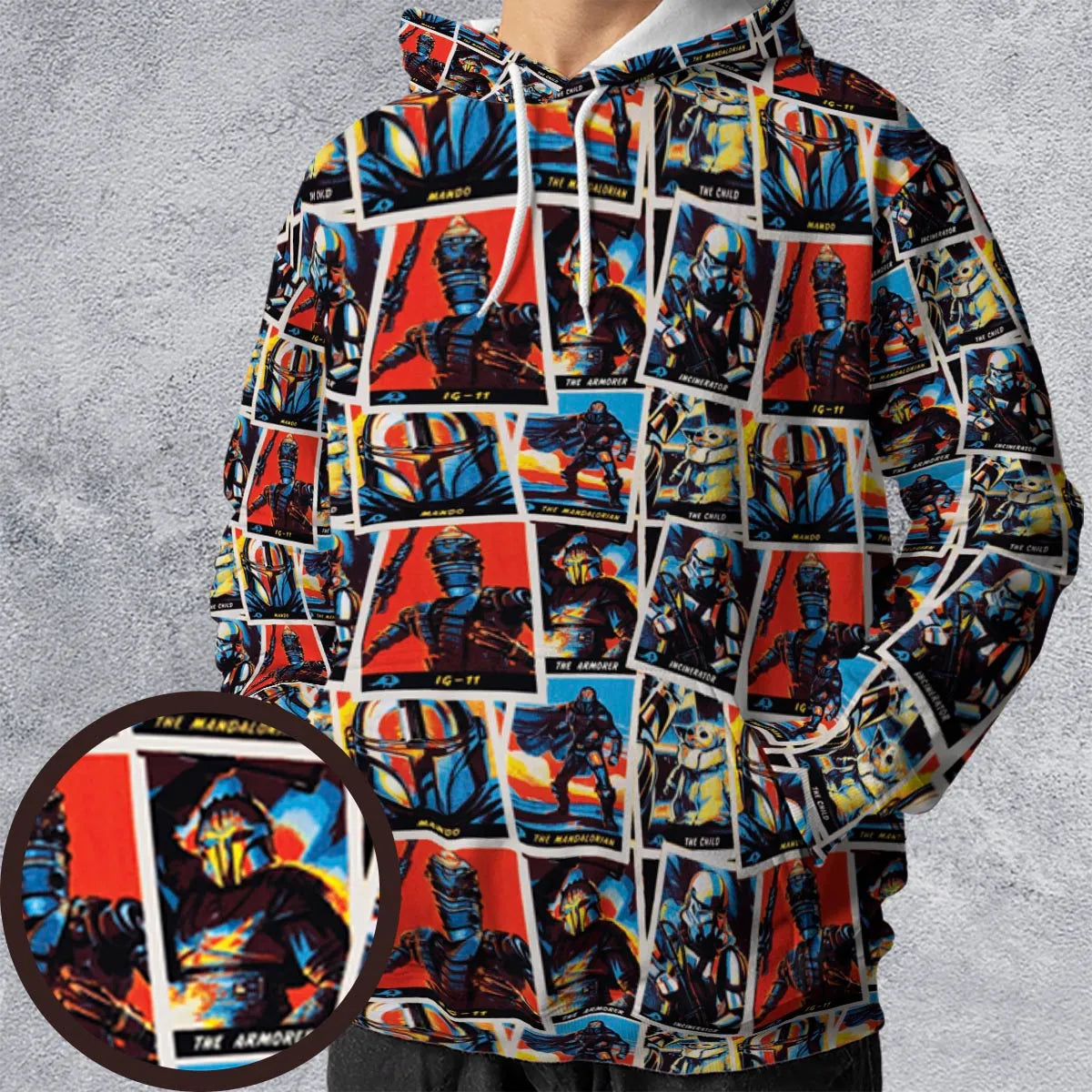 All-over Print Hoodie - ARAFCTPV