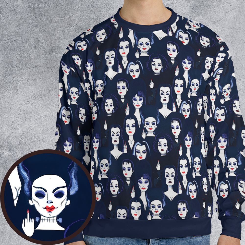 All-over Print Sweatshirt - 6SN2M1E2 -  - 1