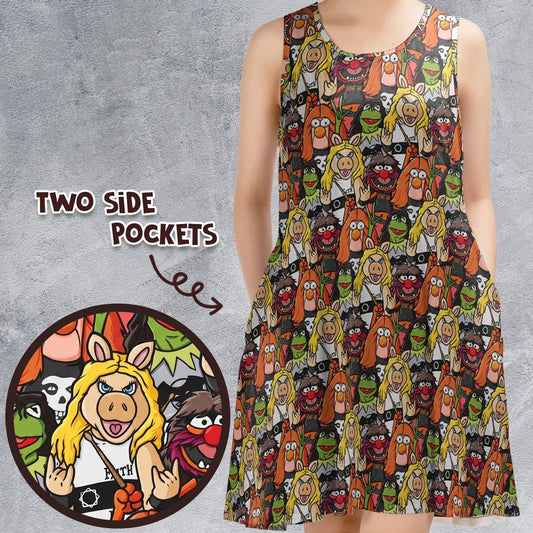 Sleeveless Dress - 4MFEJQBH -  - 1