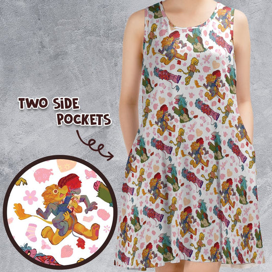 Sleeveless Dress - FXZ2UA74 -  - 1
