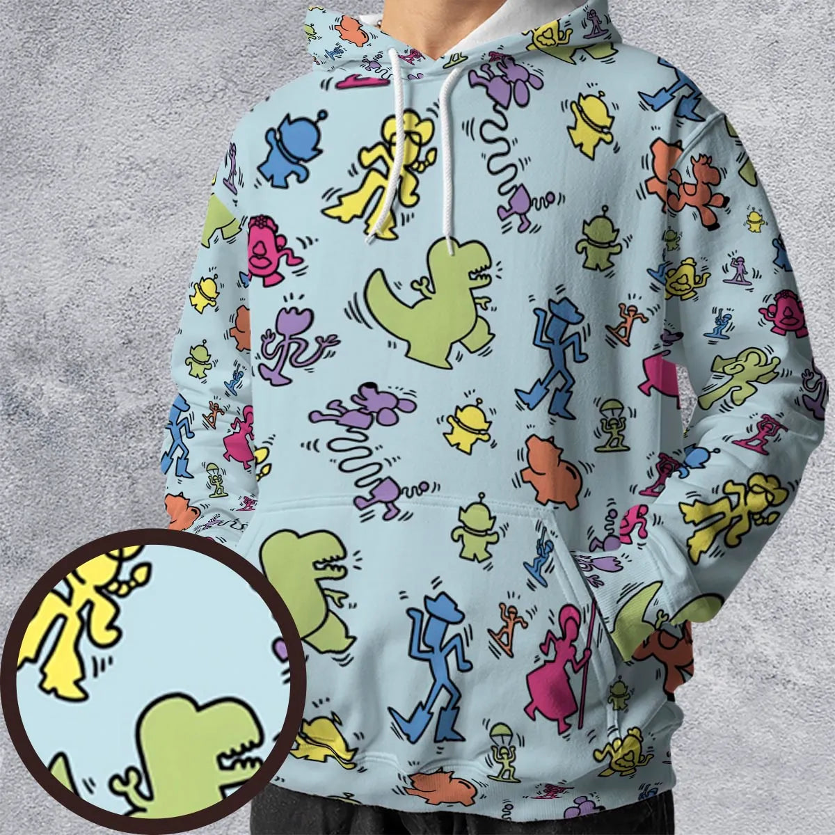 All-over Print Hoodie - RCDNREEP