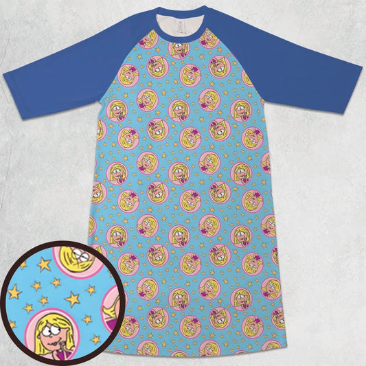 3/4 Sleeve Raglan Dress - KFS3HZP1