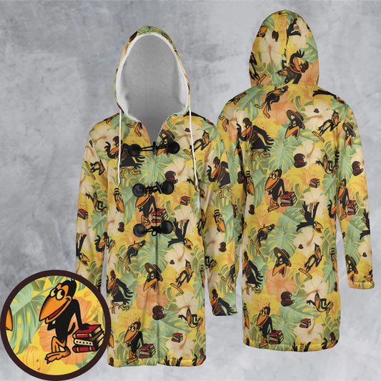 Hooded Cloak Coat - HYF57GU5