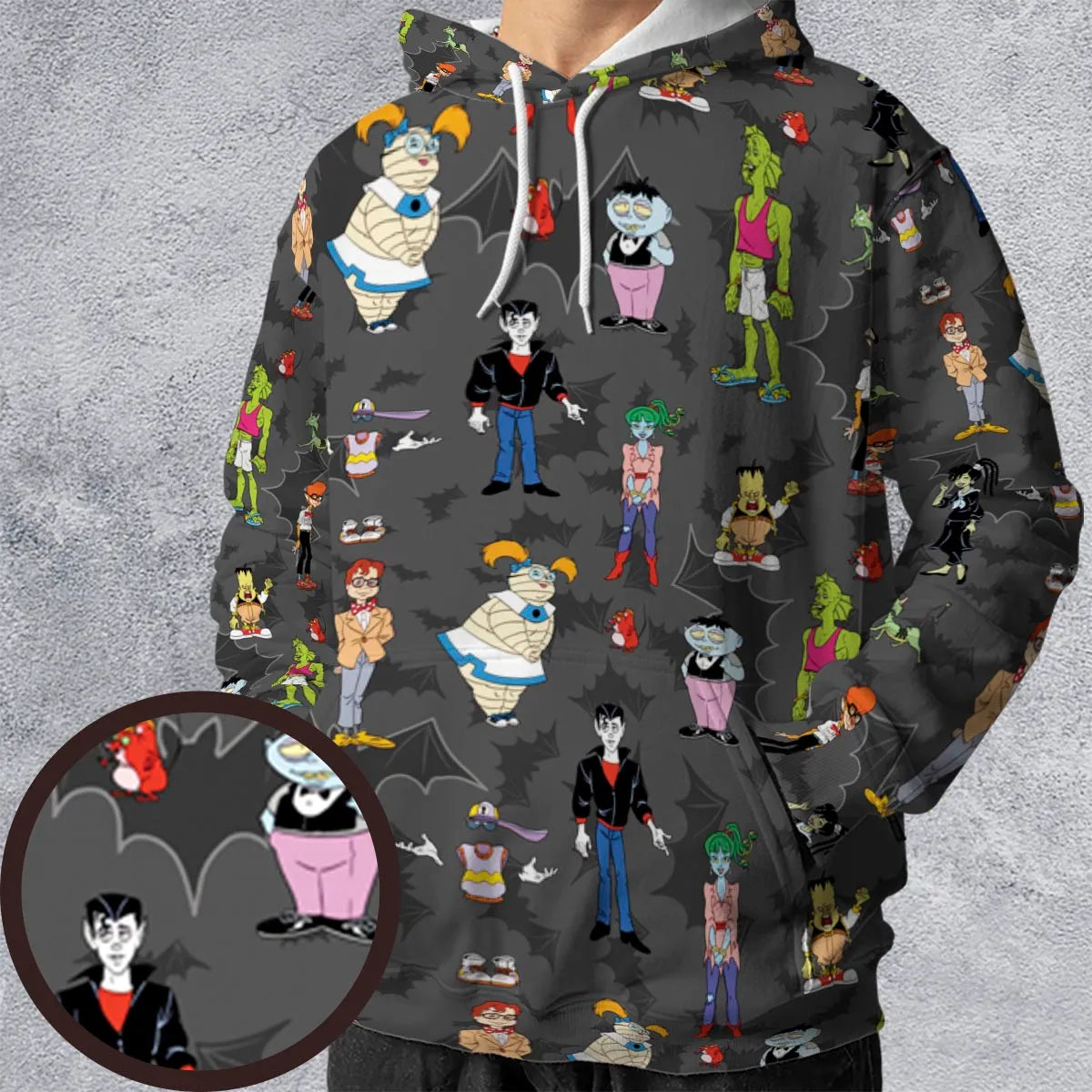 All-over Print Hoodie - B8QEPMFQ