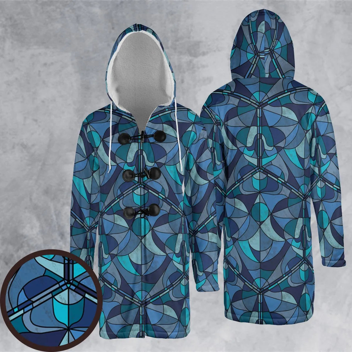 Hooded Cloak Coat - 1NZGUMYV