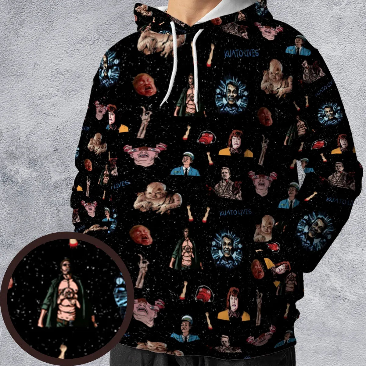 All-over Print Hoodie - XHWCS6B5