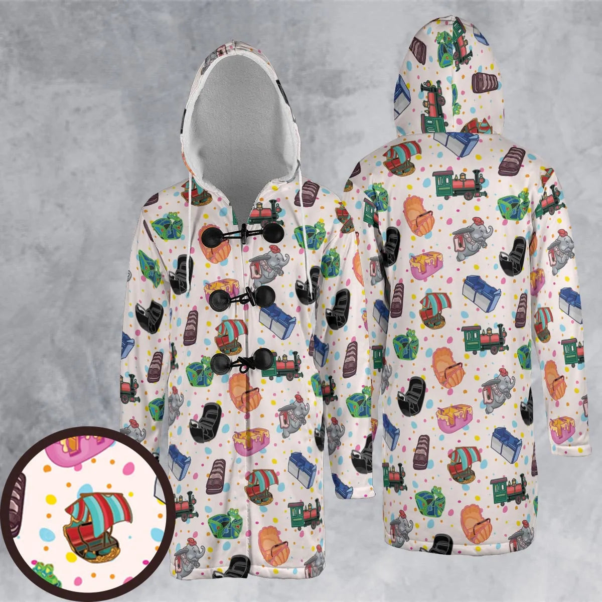 Hooded Cloak Coat - ZYXJ5SNH