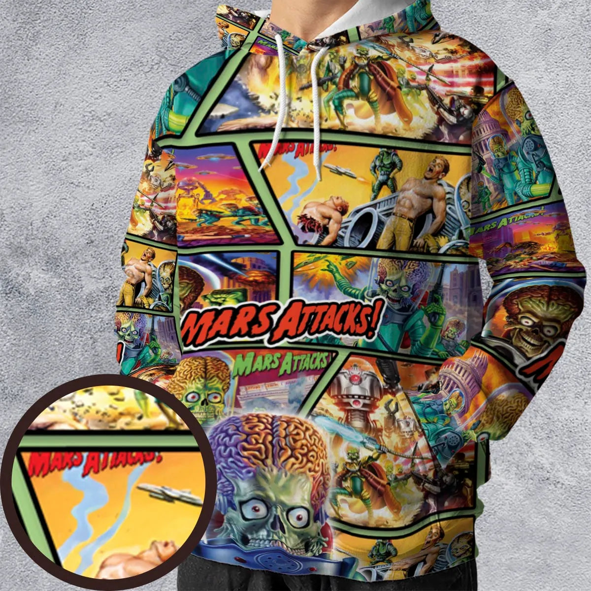 All-over Print Hoodie - PSNVJLYP