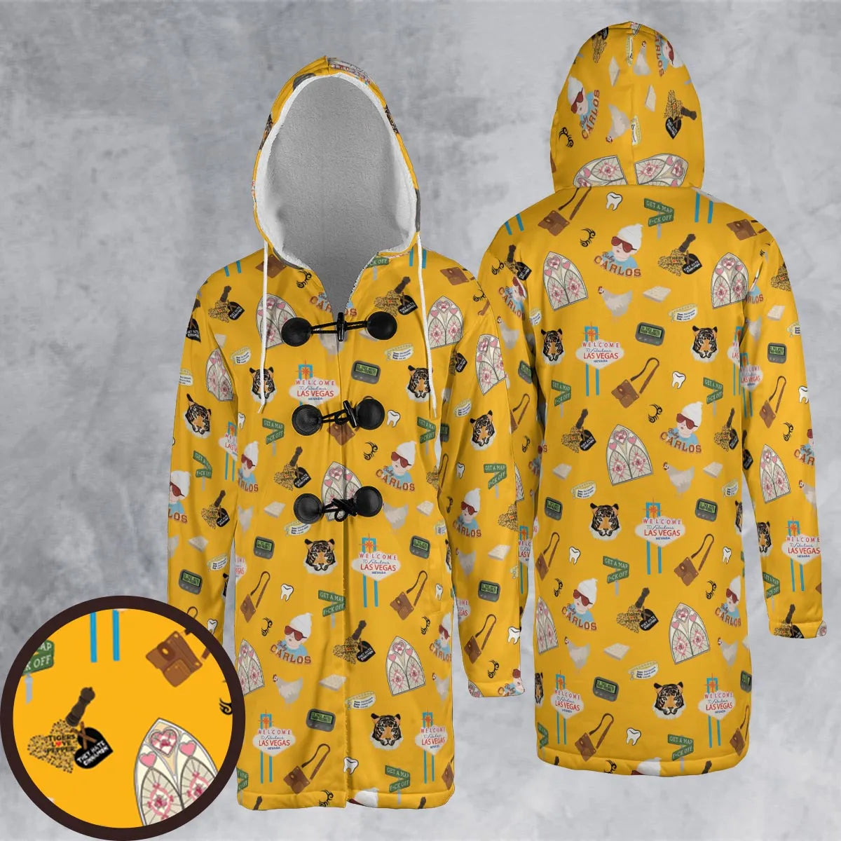 Hooded Cloak Coat - 8Y8Y7V82